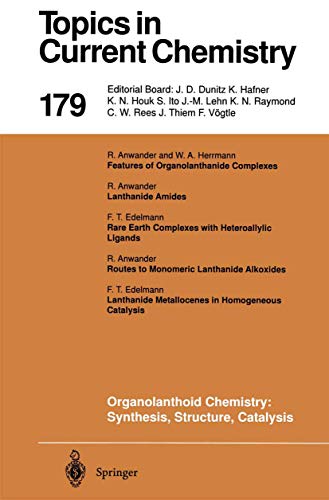 Organolanthoid Chemistry: Synthesis, Structure, Catalysis [Paperback]