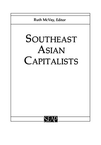 Southeast Asian Capitalists (southeast Asia Program) [Paperback]