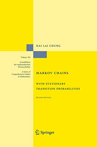 Markov Chains: With Stationary Transition Probabilities [Paperback]