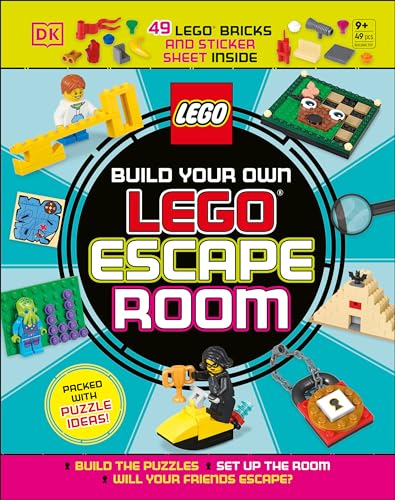 Build Your Own LEGO Escape Room: With 49 LEGO Bricks and a Sticker Sheet to Get  [Mixed media product]