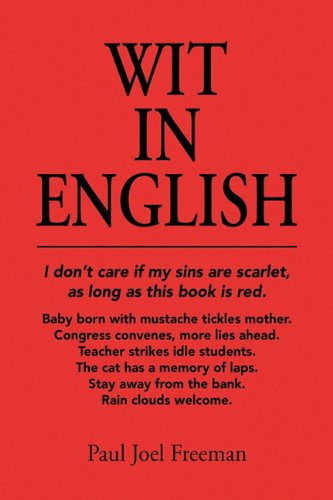 Wit in English [Hardcover]