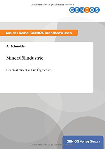 Minerallindustrie (german Edition) [Paperback]