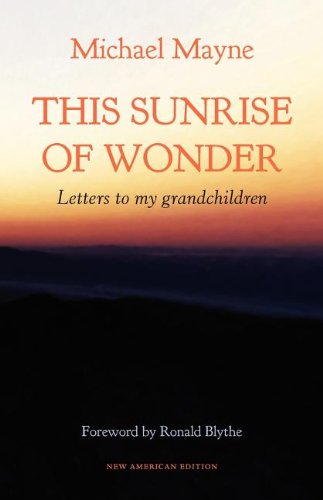 This Sunrise Of Wonder Letters To My Grandchildren [Paperback]