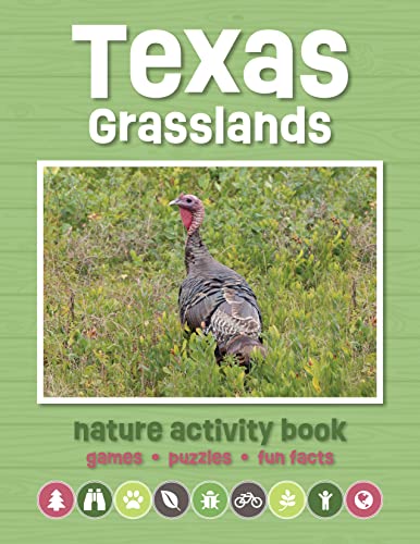 Texas Grasslands Nature Activity Book: Games & Activities for Young Nature E [Paperback]