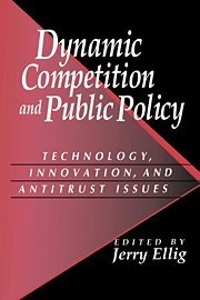 Dynamic Competition and Public Policy Technology, Innovation, and Antitrust Iss [Hardcover]