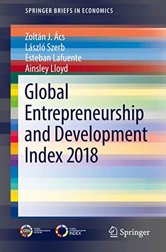 Global Entrepreneurship and Development Index 2018 [Paperback]