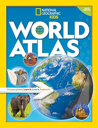 National Geographic Kids World Atlas 6th edition [Paperback]