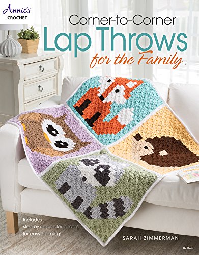 Corner-to-Corner Lap Throws For the Family [Paperback]