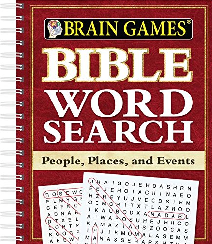 Brain Games Bible Word Search [Spiral-bound]