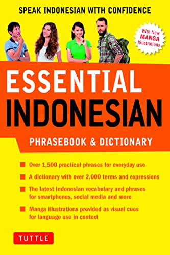 Essential Indonesian Phrasebook & Dictionary Speak Indonesian ith Confiden [Paperback]