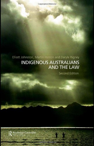 Indigenous Australians and the La [Hardcover]