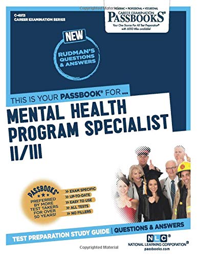 Mental Health Program Specialist II/III [Paperback]