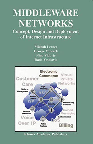 Middleware Networks: Concept, Design and Deployment of Internet Infrastructure [Paperback]