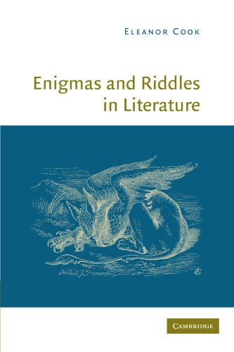 Enigmas and Riddles in Literature [Paperback]