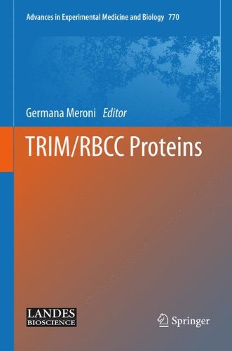 TRIM/RBCC Proteins [Hardcover]