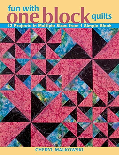 Fun ith One Block Quilts 12 Projects in Multiple Sizes from 1 Simple Block [Paperback]