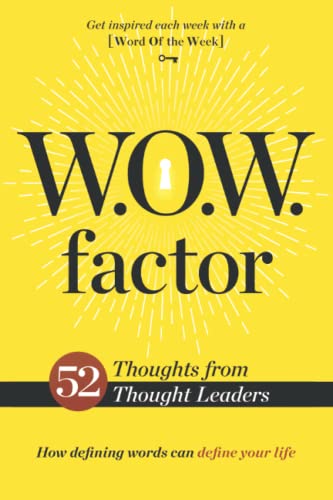 W.O.W. Factor Ho Defining Words Can Define Your Life [Paperback]