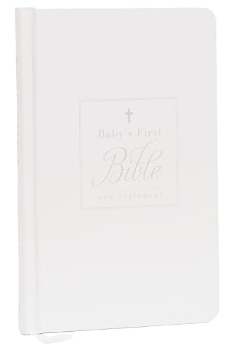 KJV, Baby's First New Testament, Hardcover, White, Red Letter, Comfort Print: Ho [Hardcover]