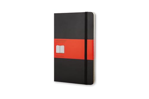 Moleskine Classic Desk Address Book, Large, Black, Hard Cover (5 x 8.25) [Address book]