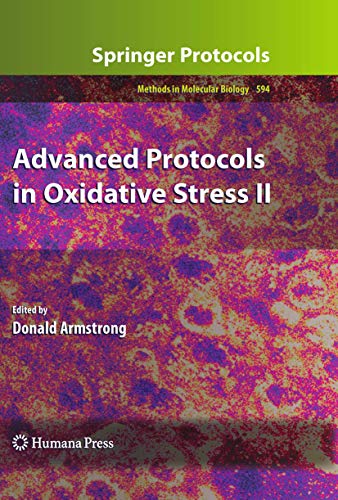 Advanced Protocols in Oxidative Stress II [Hardcover]