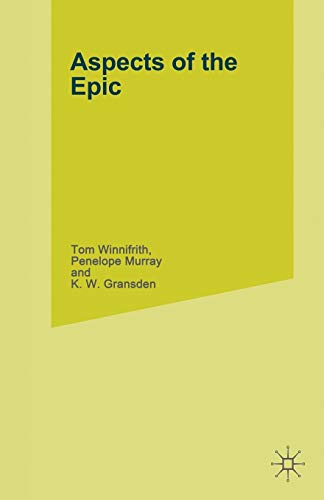 Aspects of the Epic [Paperback]