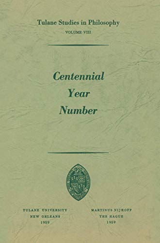 Centennial Year Number [Paperback]