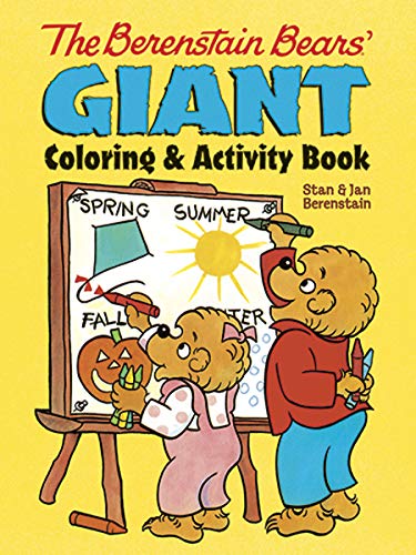 The Berenstain Bears' Giant Coloring and Activity Book [Paperback]