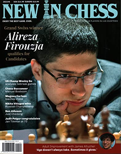 New in Chess Magazine 2021/8: The World's Premier Chess Magazine Read by Club Pl [Paperback]