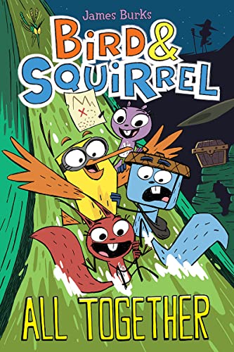 Bird & Squirrel All Together: A Graphic Novel (Bird & Squirrel #7) [Paperback]