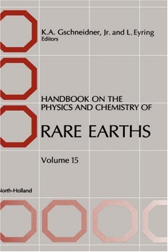 Handbook on the Physics and Chemistry of Rare Earths [Hardcover]