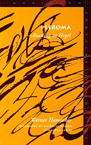 Pleroma Reading in Hegel [Paperback]