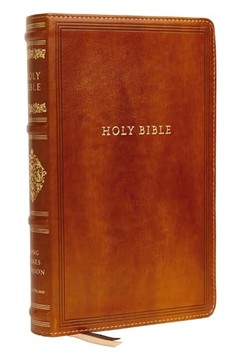 KJV, Personal Size Reference Bible, Sovereign Collection, Leathersoft, Brown, Re [Leather / fine bindi]