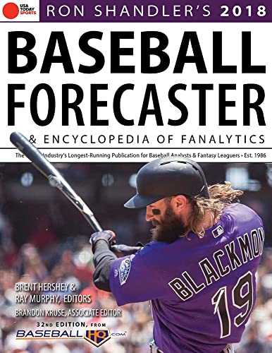 Ron Shandlers 2018 Baseball Forecaster: & Encyclopedia of Fanalytics [Paperback]