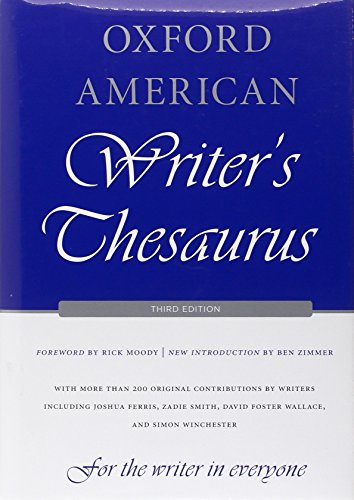 Oxford American Writer's Thesaurus [Hardcover