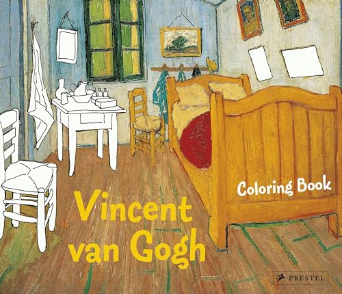 Coloring Book Vincent Van Gogh [Paperback]