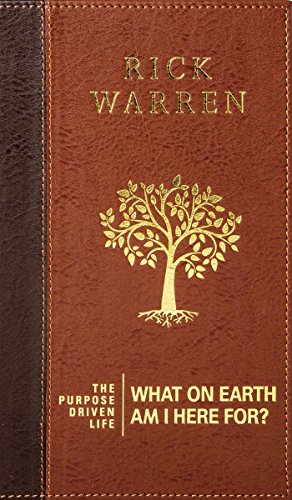 The Purpose Driven Life: What on Earth Am I Here For? [Leather / fine bindi]