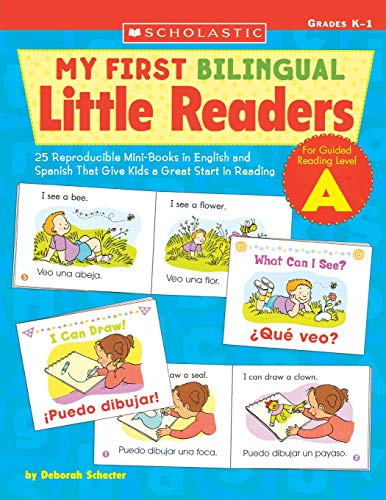 My First Bilingual Little Readers: Level A: 25 Reproducible Mini-Books in Englis [Paperback]