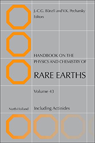 Handbook on the Physics and Chemistry of Rare Earths Including Actinides [Hardcover]