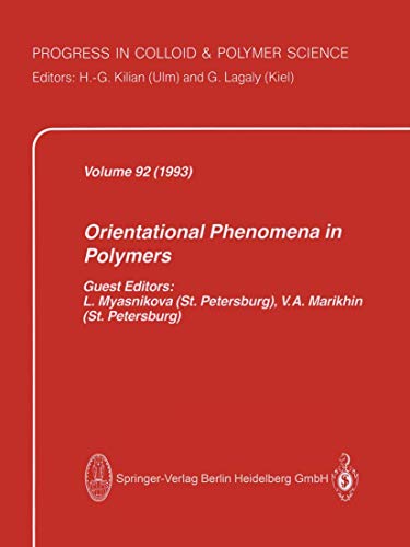 Orientational Phenomena in Polymers [Paperback]