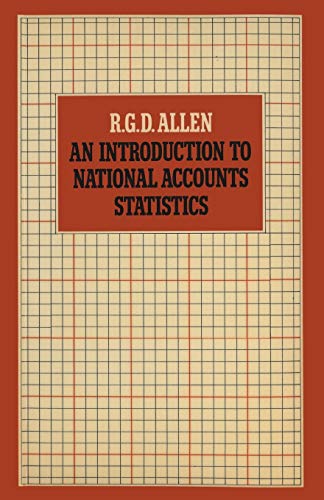 An Introduction to National Accounts Statistics [Paperback]