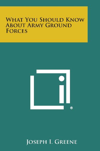 What You Should Know about Army Ground Forces [Paperback]