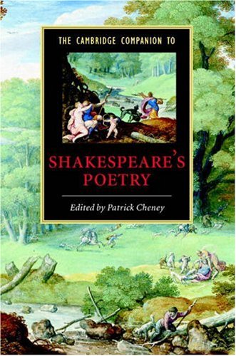 The Cambridge Companion to Shakespeare's Poetry [Hardcover]