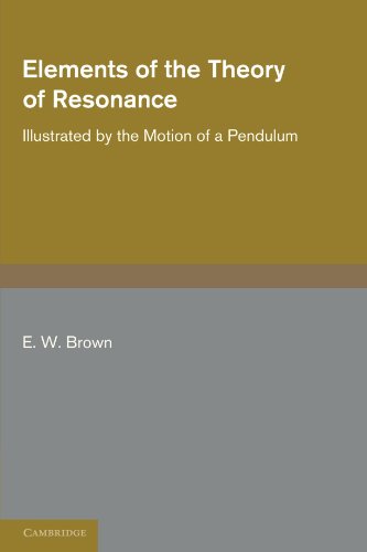 Elements of the Theory of Resonance Illustrated by the Motion of a Pendulum [Paperback]