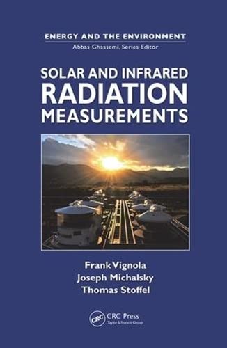 Solar and Infrared Radiation Measurements [Paperback]