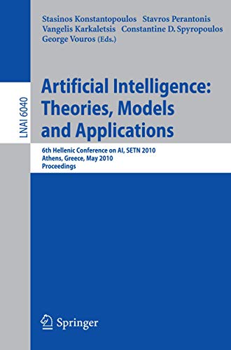 Advances in Artificial Intelligence: Theories, Models, and Applications: 6th Hel [Paperback]