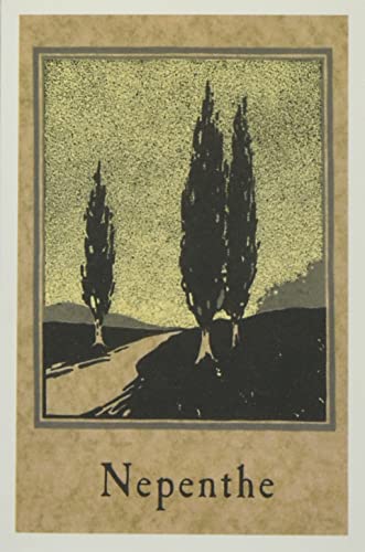 Vintage Journal Cypresses, Nepenthe, California