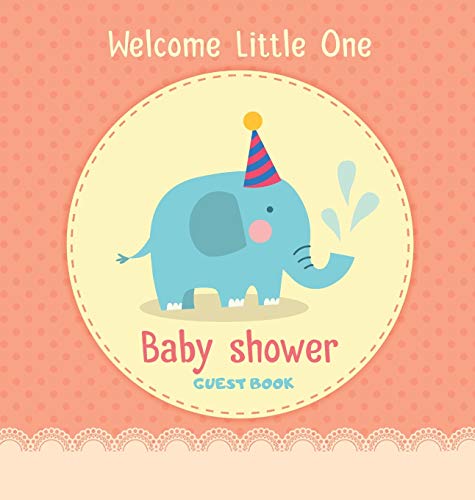 Welcome Little One Baby Shoer Guest Book