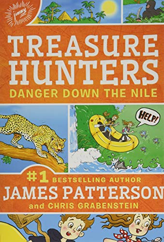 Treasure Hunters: Danger Down the Nile [Paperback]