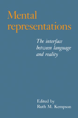 Mental Representations The Interface beteen Language and Reality [Paperback]