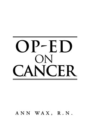 Op-Ed On Cancer [Paperback]